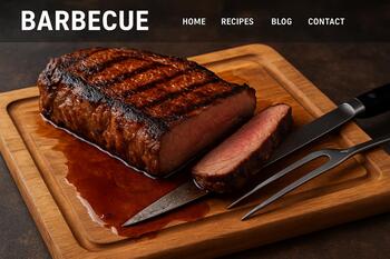 Meat resting on a board tented with foil